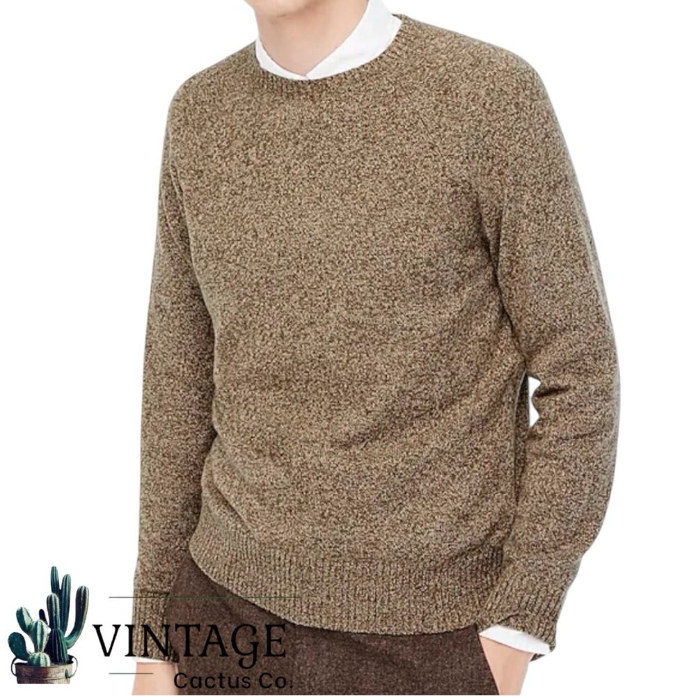 NWT! J.Crew Men’s/UNISEX Supersoft lambswool-blend crewneck sweater ~ NWT